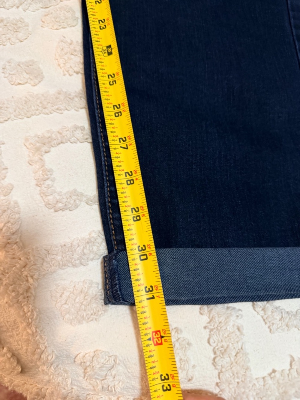 Lane Bryant Dark Blue Slim Fit Jeans - Size 14L                #505 - Picture 8 of 8